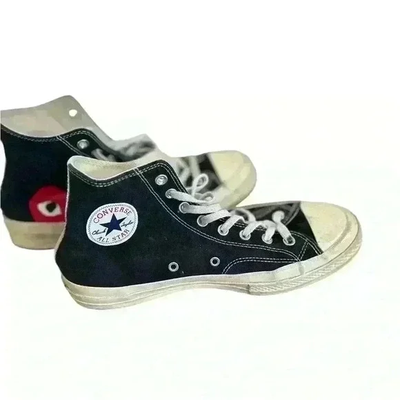Converse x PLAY Comme des Garçons Chuck 70 men sz 9 - Picture 5 of 9